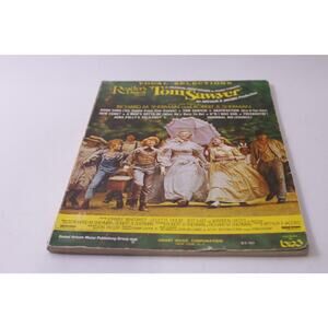 Tom Sawyer Songbook, Vocal Selections, Unart, 1970s, Sheet Music ~ 250827-WH 545